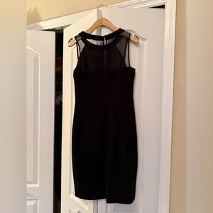 White House/Black Market, Elegant Black Sleeveless Dress- Size 2